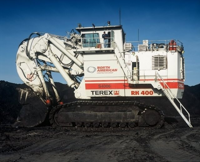 世界上最大的正铲挖掘机——TEREX/o&K_RH400