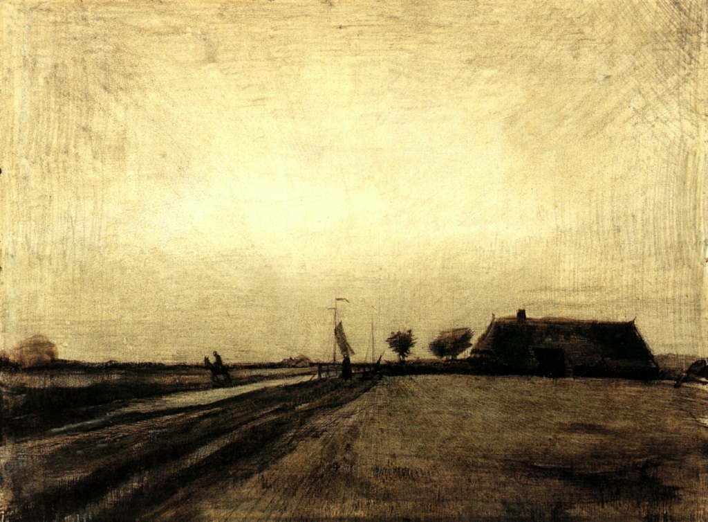 德伦特风景/梵高作品赏析